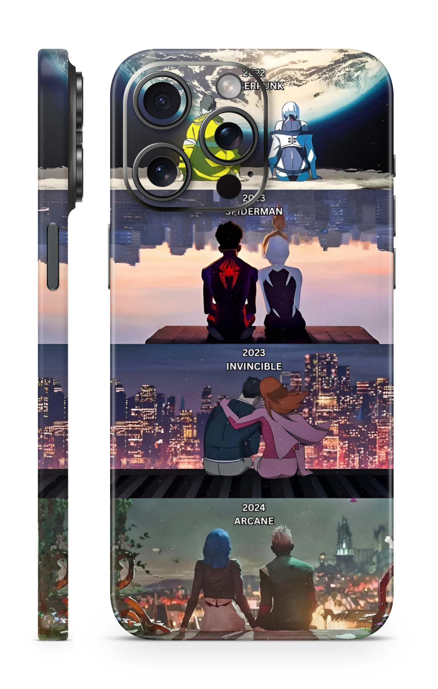 Anime & Comic Universe Couples Mobile Skin