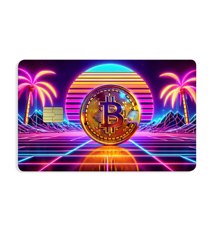 Bitcoin Card Skin