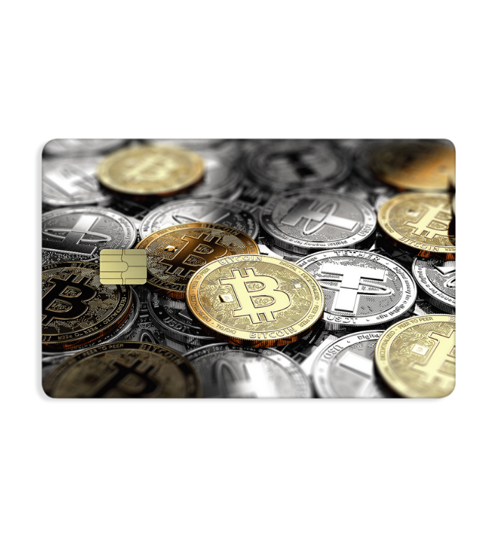 Bitcoin Card Skin