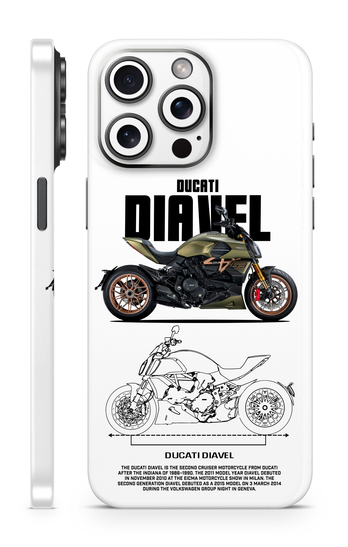 Ducati Diavel Mobile Skin