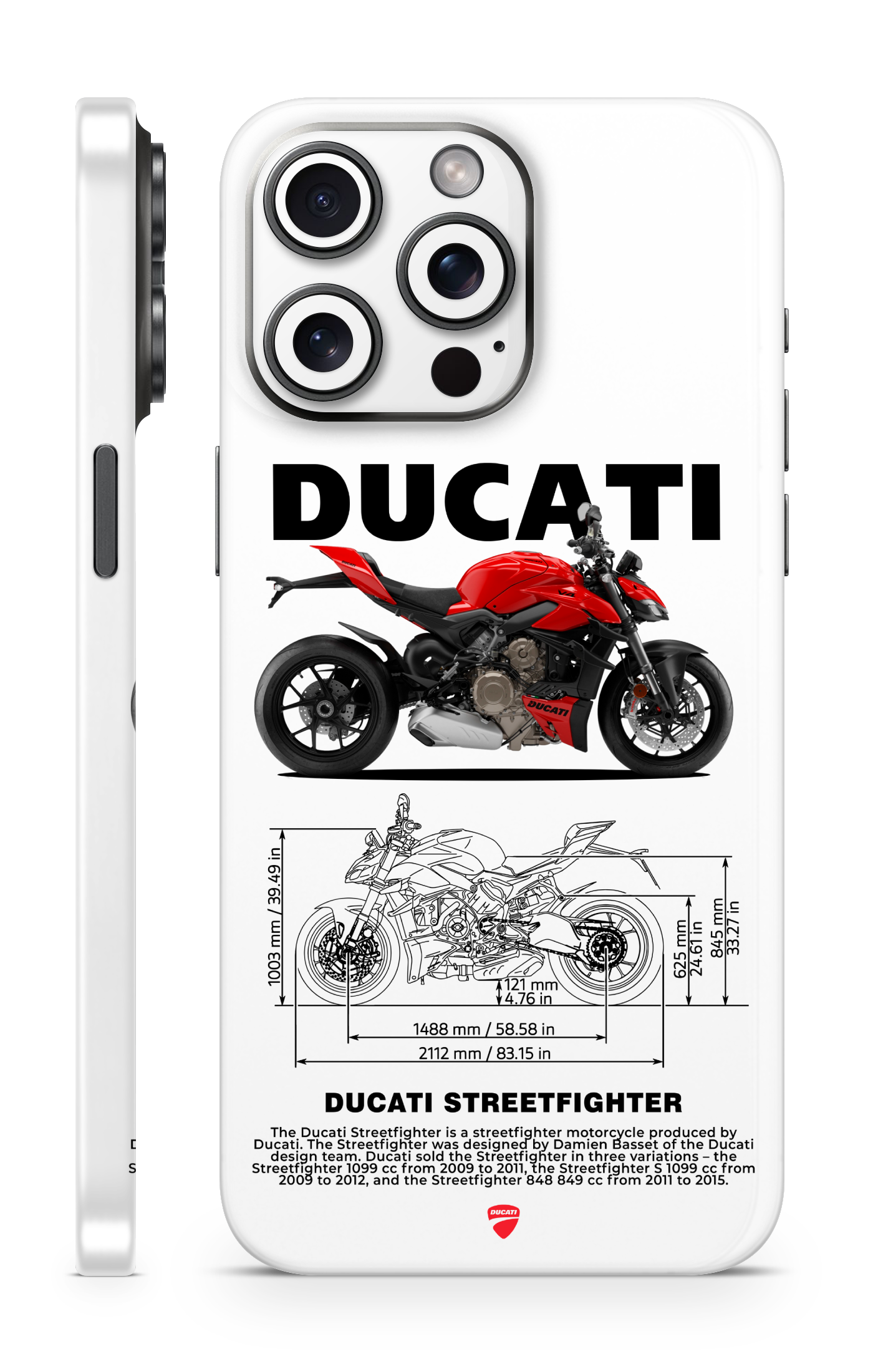 Ducati Streetfighter Mobile Skin