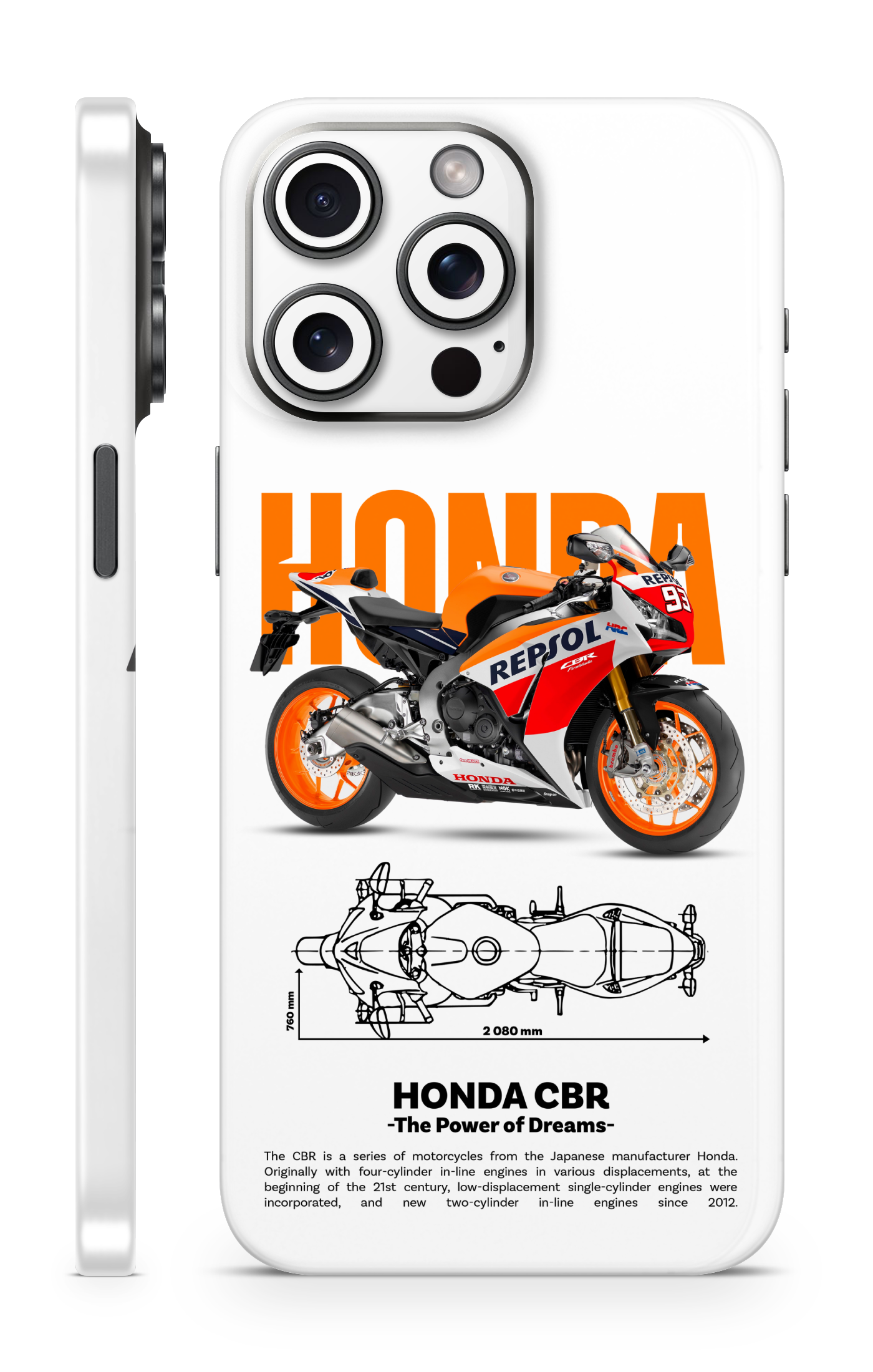 Honda CBR Mobile Skin