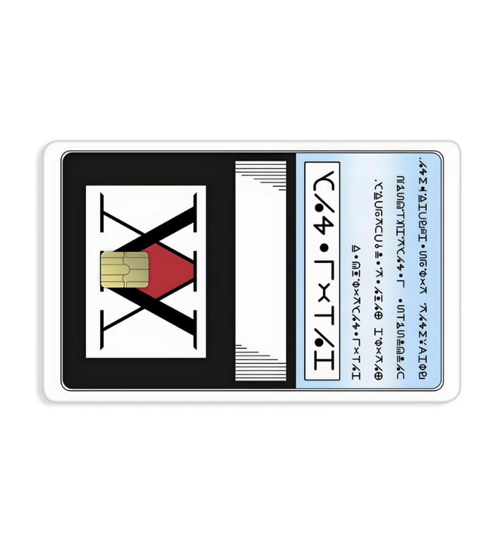 Hunter X Hunter License Card Skin