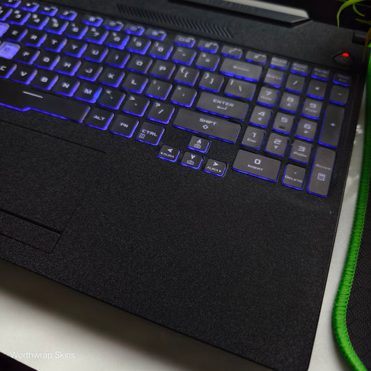 Glitter Black Laptop Skin