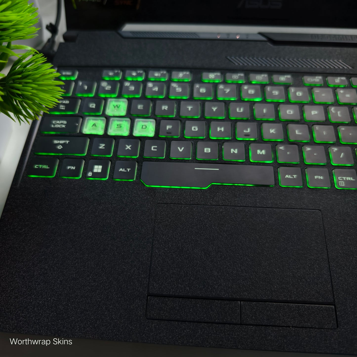 Glitter Black Laptop Skin