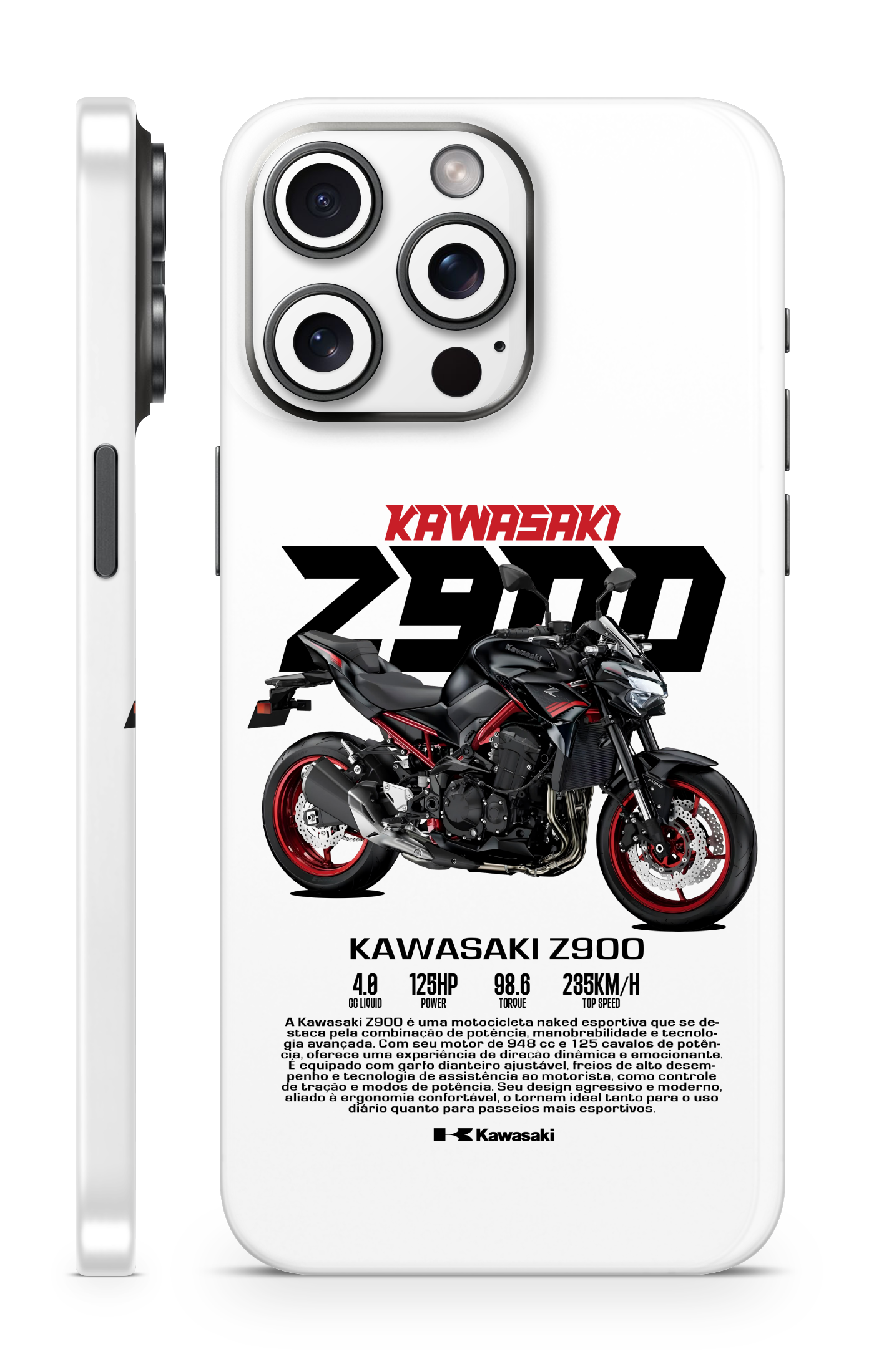 Kawasaki Z900 Mobile Skin