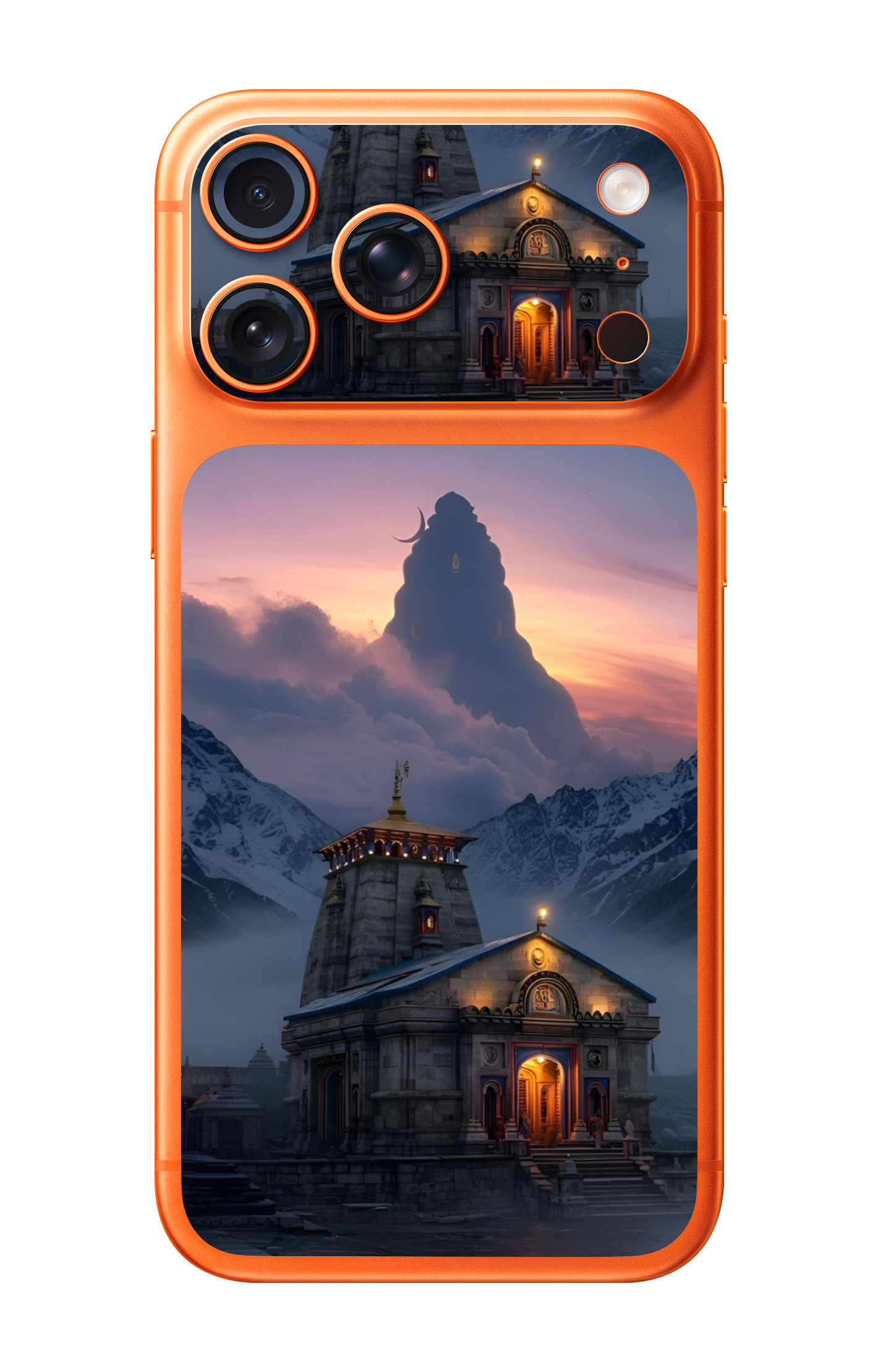 Kedarnath Mahadev Camera & Pocket Edition Mobile Skin for iPhone 17 Pro & 17 Pro Max