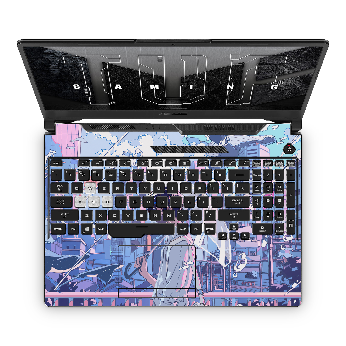 Anime Boy Laptop Skin