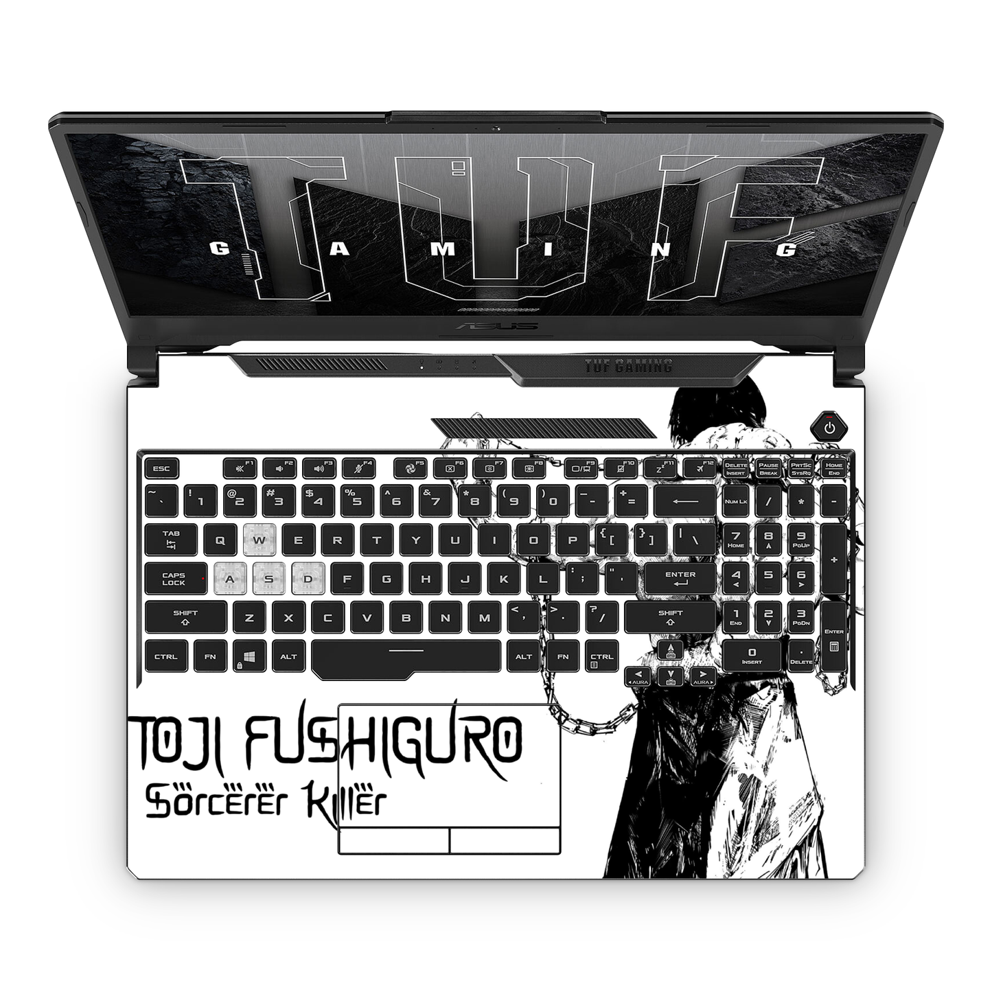 Toji Fushiguro Laptop Skin