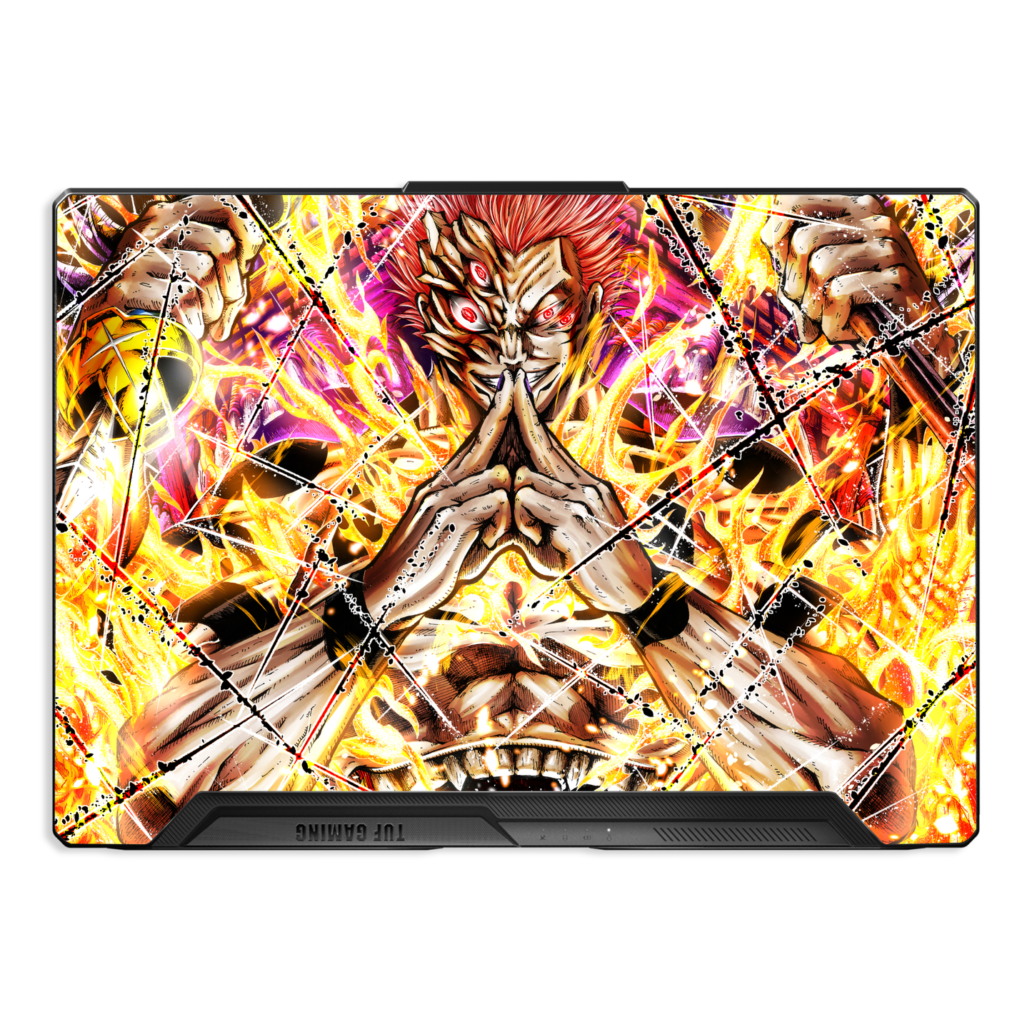Ryomen Sukuna Laptop Skin