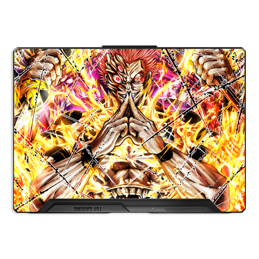 Ryomen Sukuna Laptop Skin