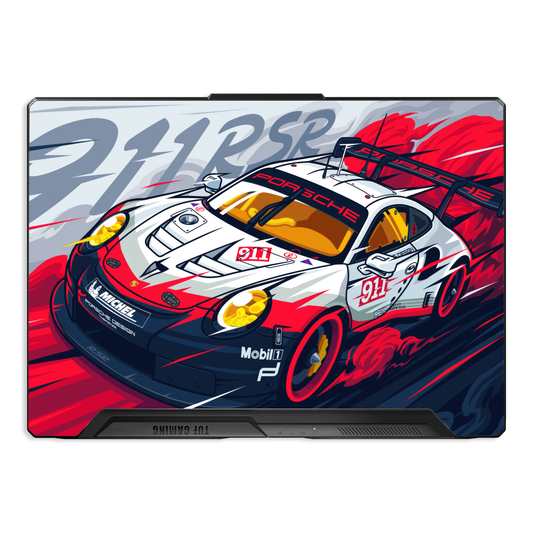 Porsche 911 RSR Laptop Skin