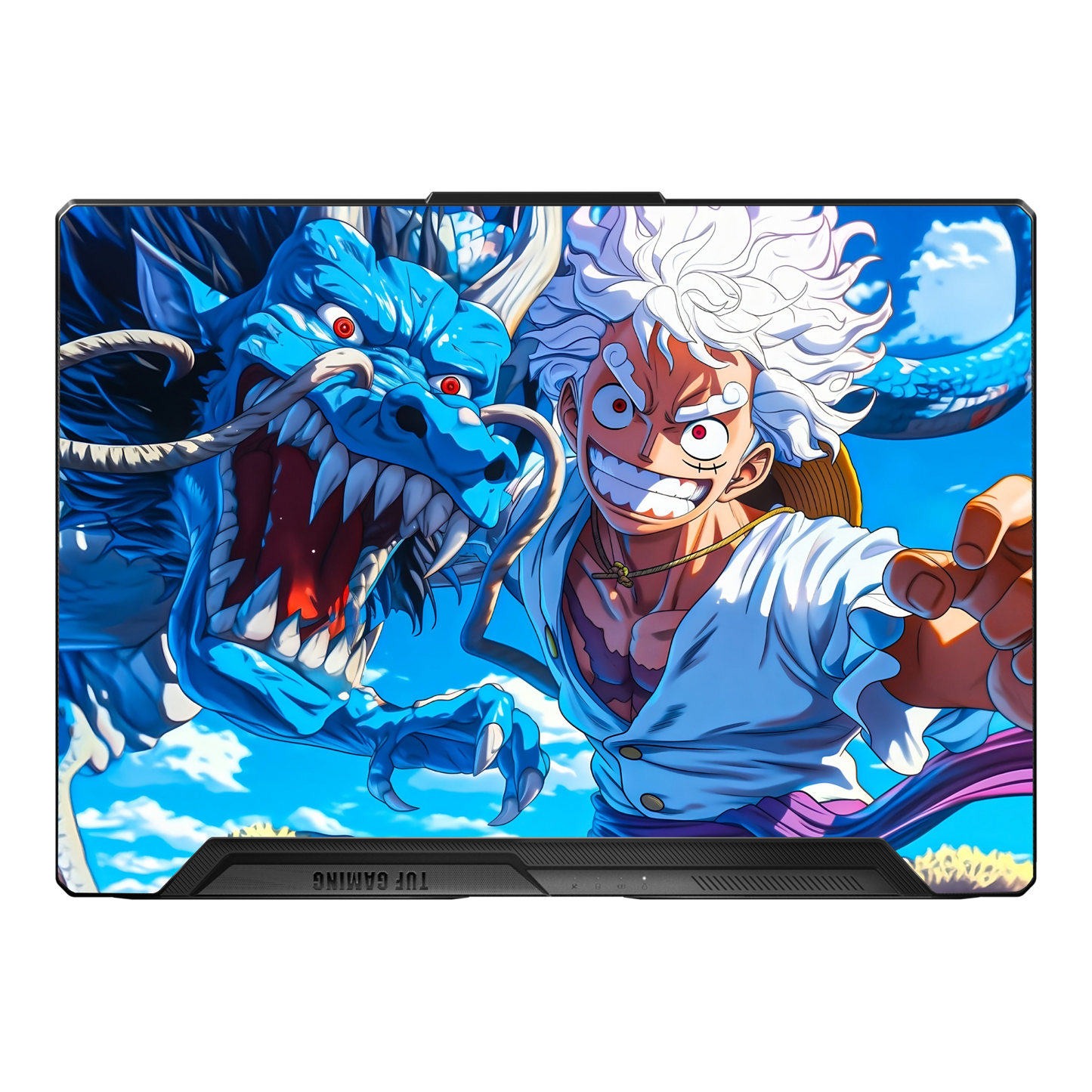Luffy vs Kaido Laptop Skin