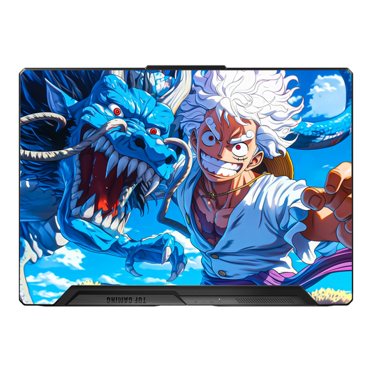 Luffy vs Kaido Laptop Skin