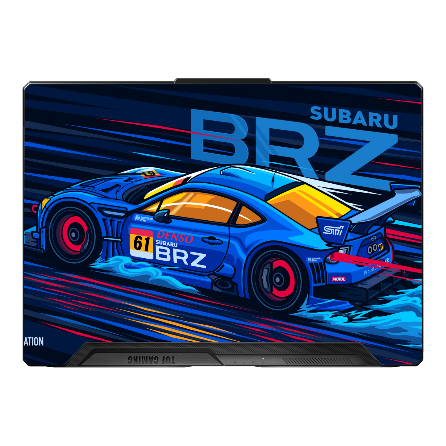 Subaru BRZ Laptop Skin