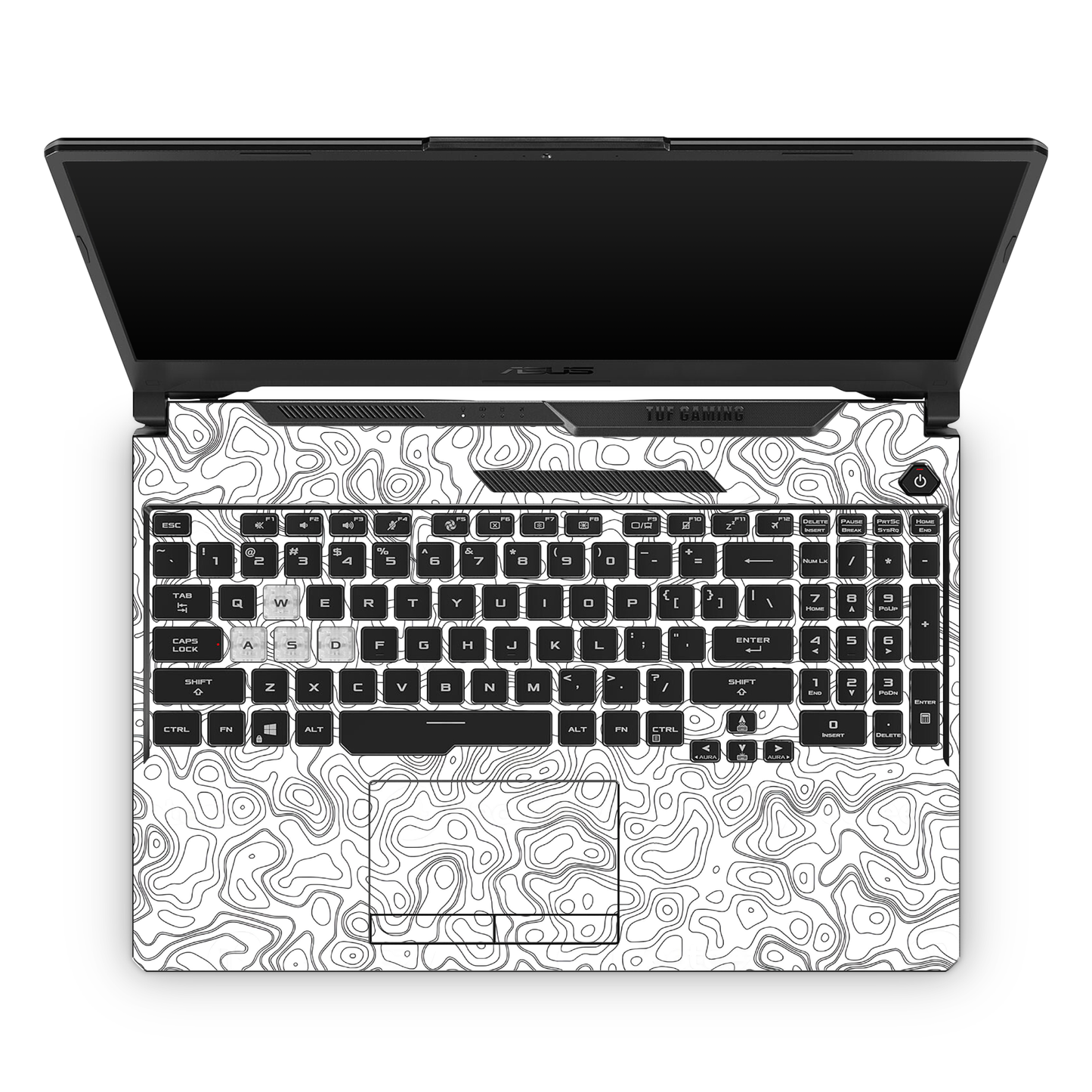 Topographic Laptop Skin
