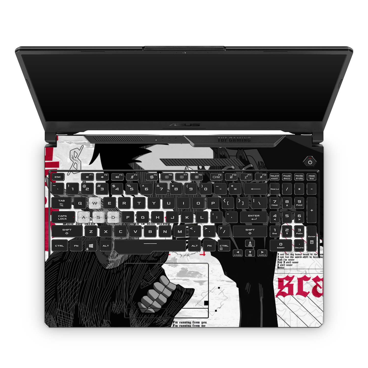 Fire Force Shinra Kusakabe Laptop Skin