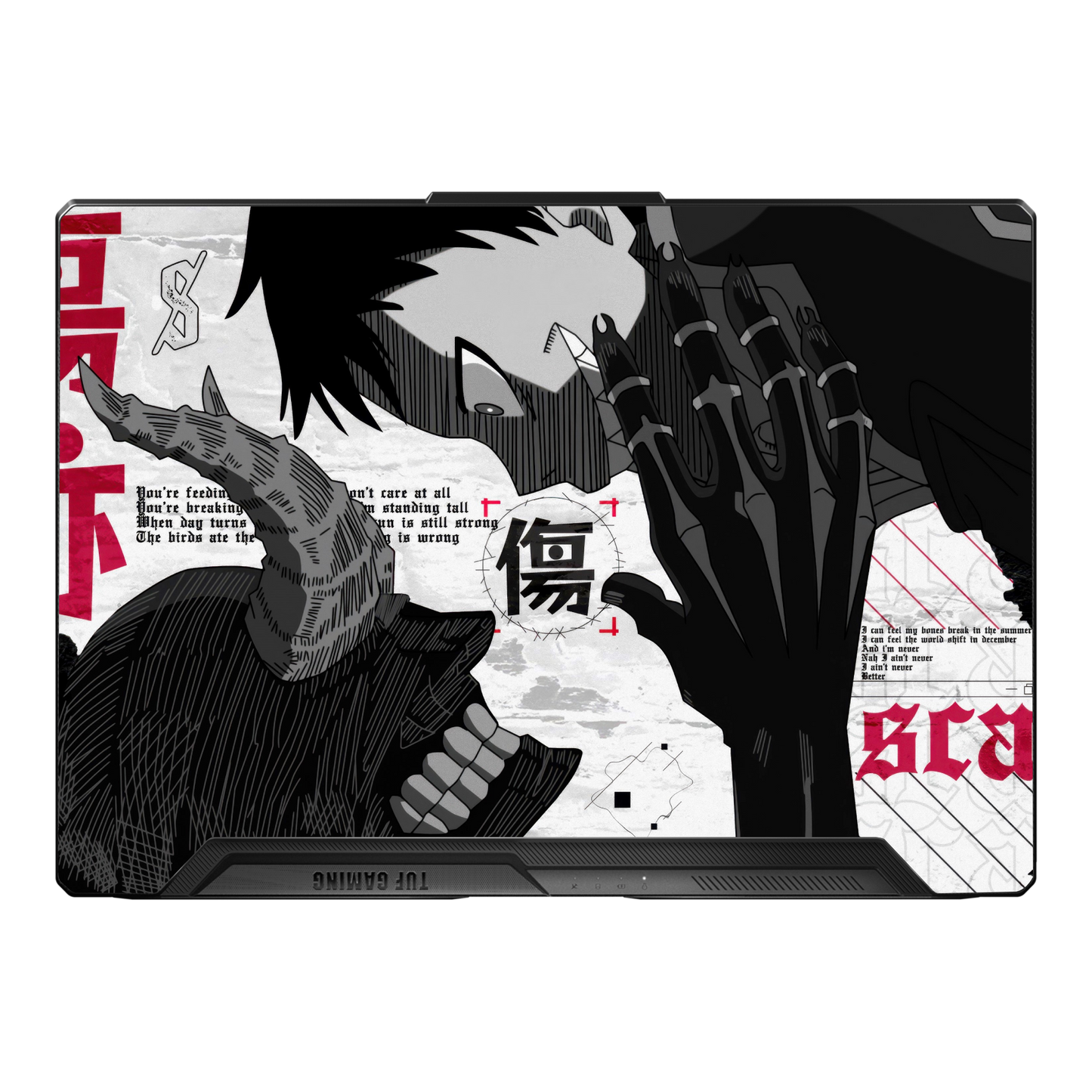 Fire Force Shinra Kusakabe Laptop Skin
