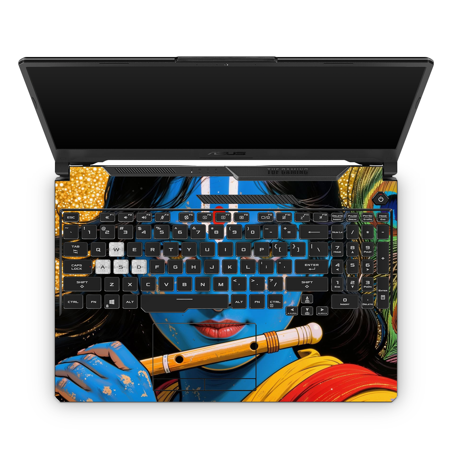 Lord Krishna Laptop Skin