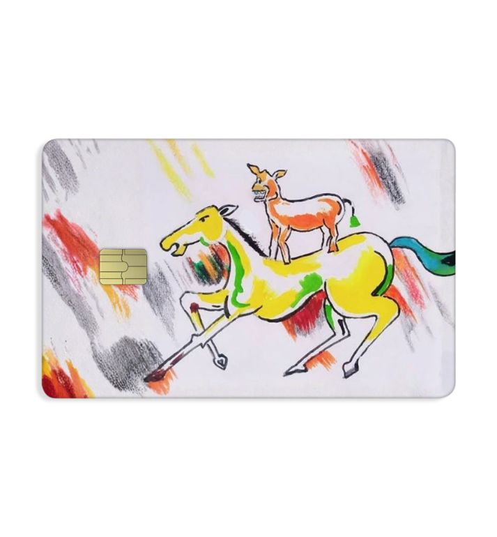 Majnu Bhai Painting Card Skin