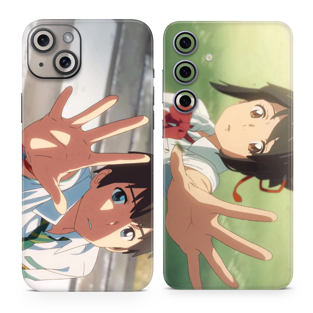 Kimi No Na Wa Couple Mobile Skins
