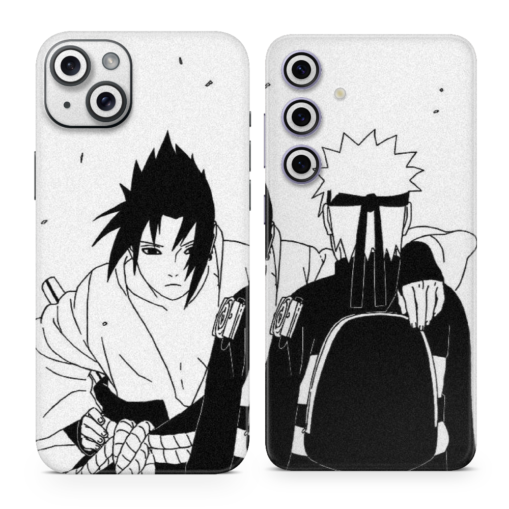 Sasuke and Naruto Duo Mobile Skins