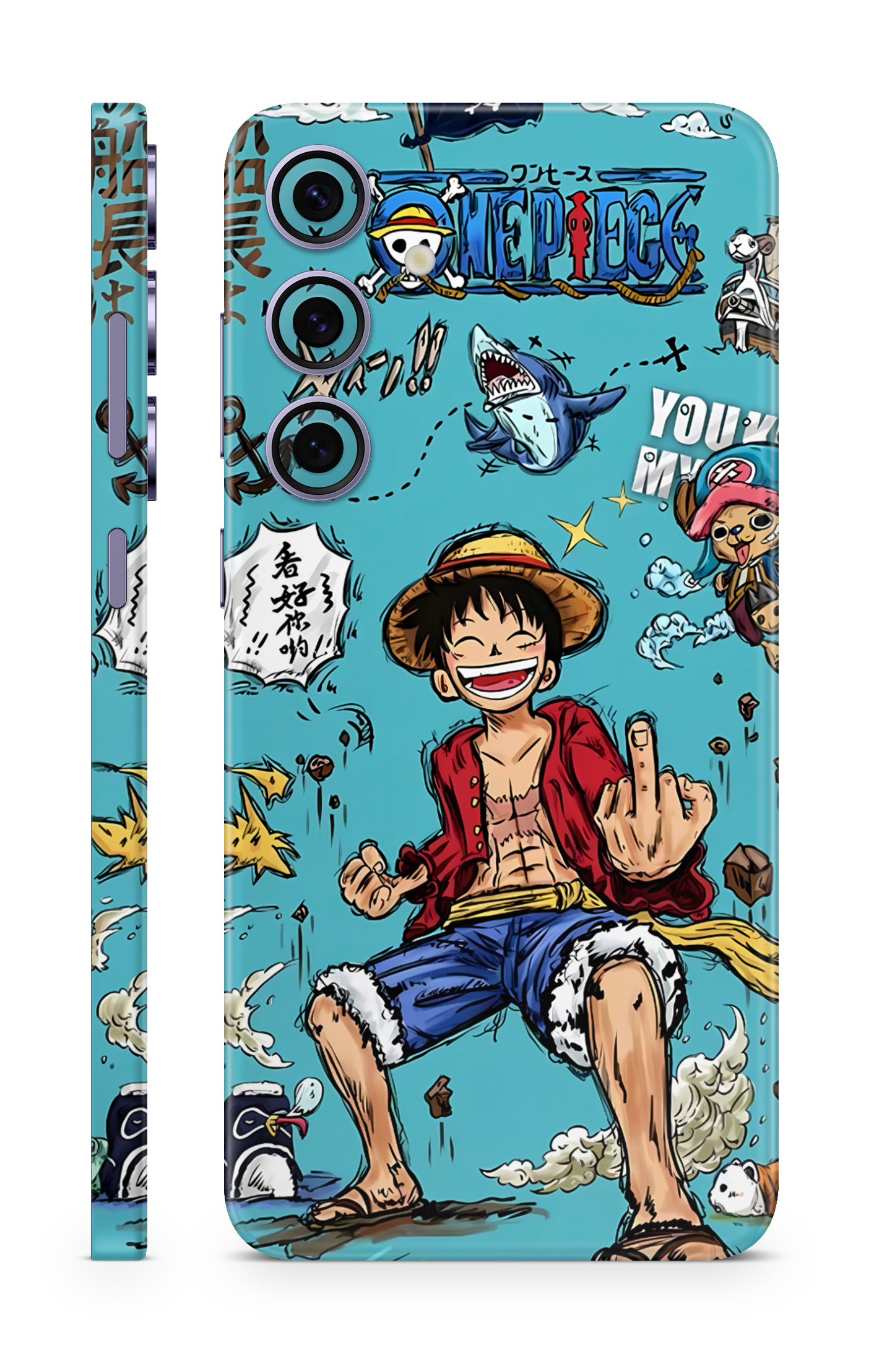 Monkey D. Luffy One Piece Mobile Skin
