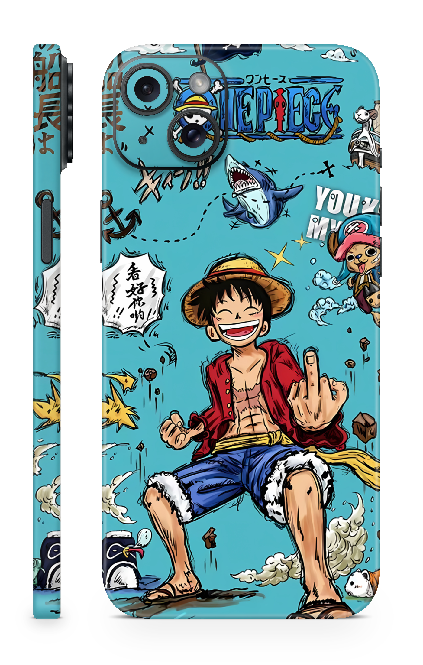 Monkey D. Luffy One Piece Mobile Skin