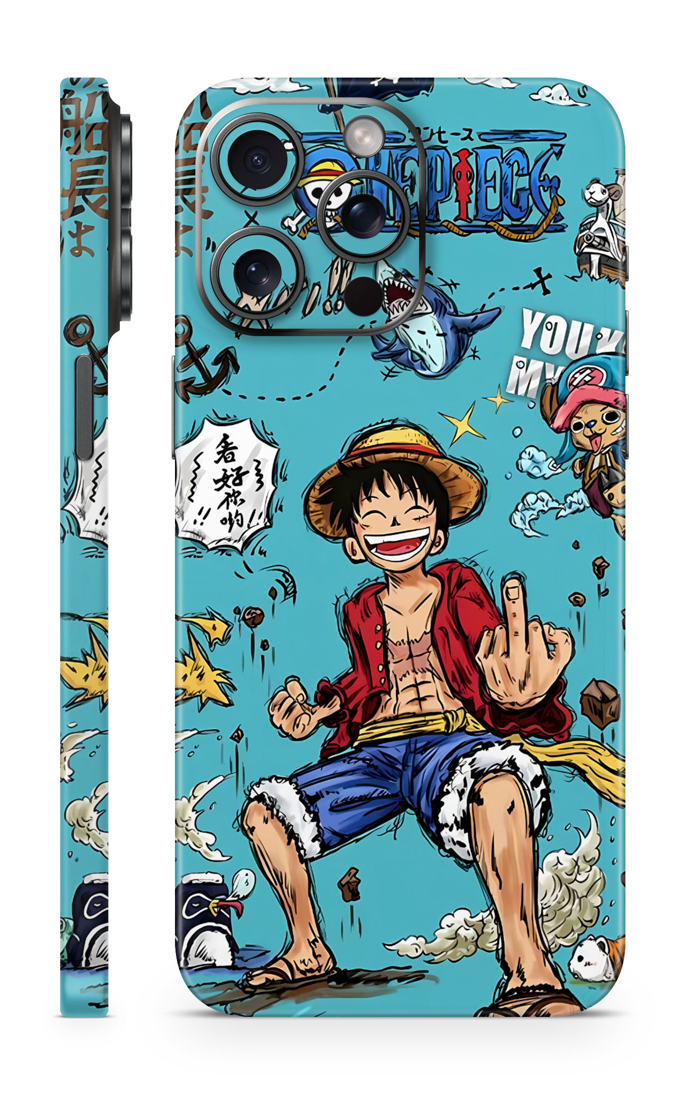 Monkey D. Luffy One Piece Mobile Skin