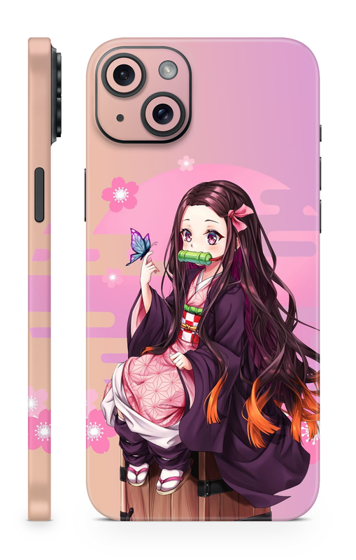 Demon Slayer - Nezuko Mobile Skin WORTHWRAP MOBILE SKINS Demon Slayer - Nezuko Mobile Skin WORTHWRAP MOBILE SKINS