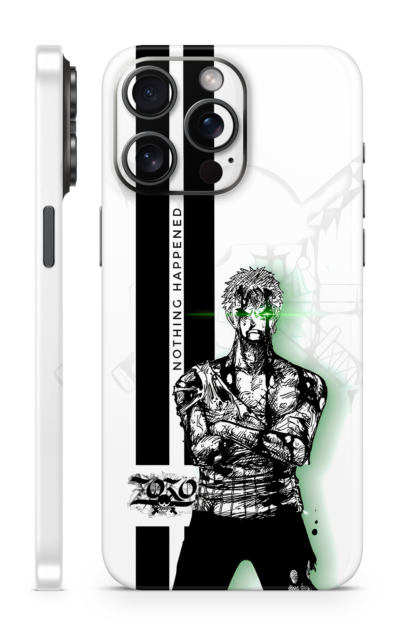 Nothing Happened Zoro Mobile Skin