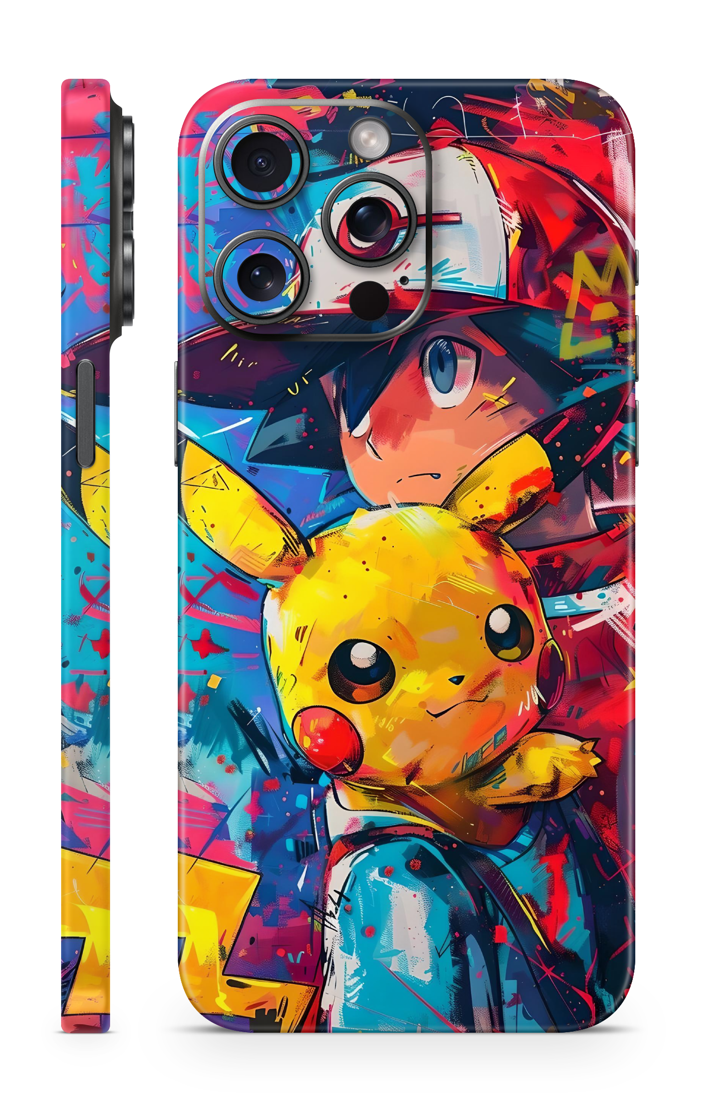 Pikachu Ash Mobile Skin
