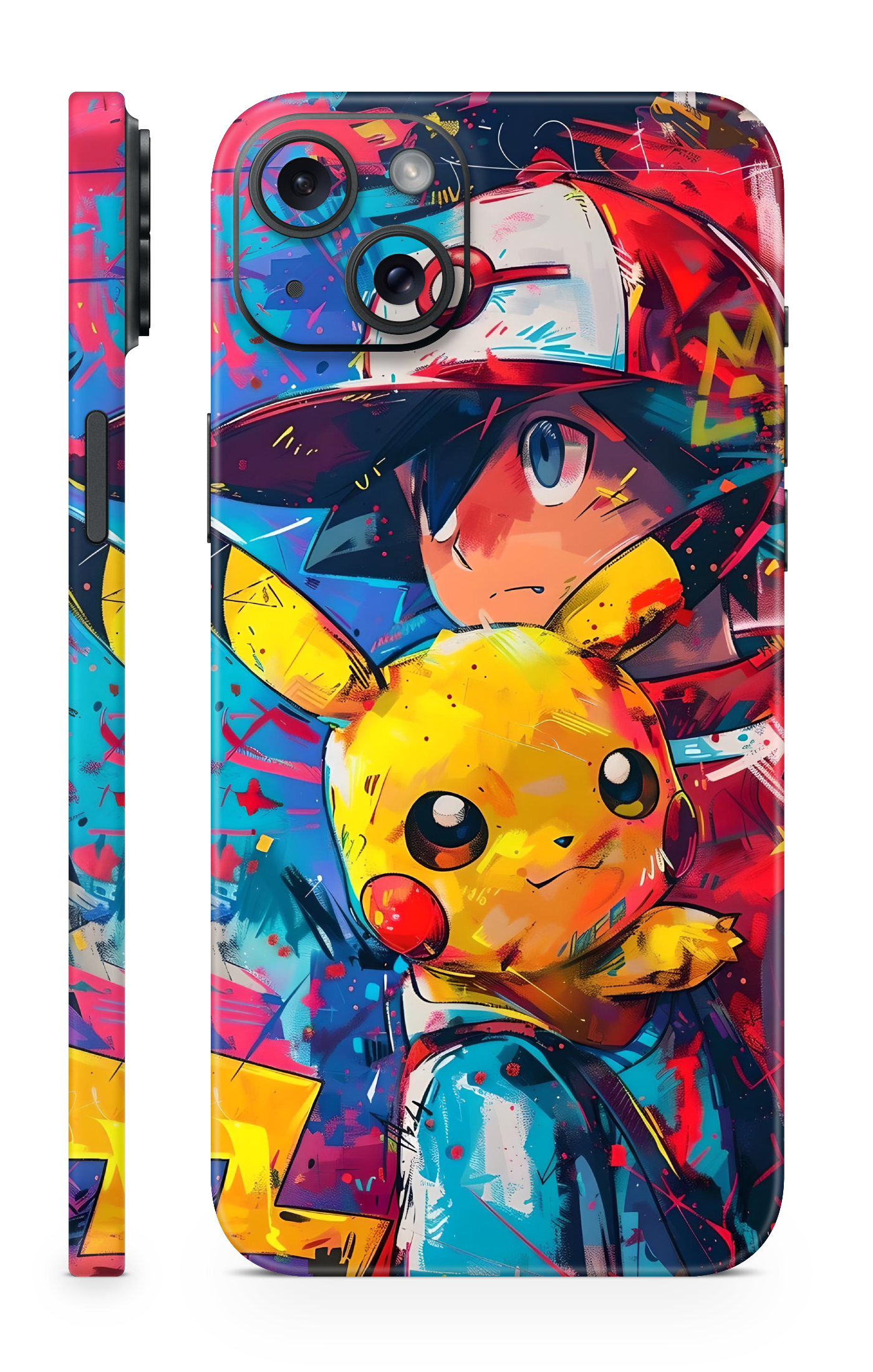 Pikachu Ash Mobile Skin