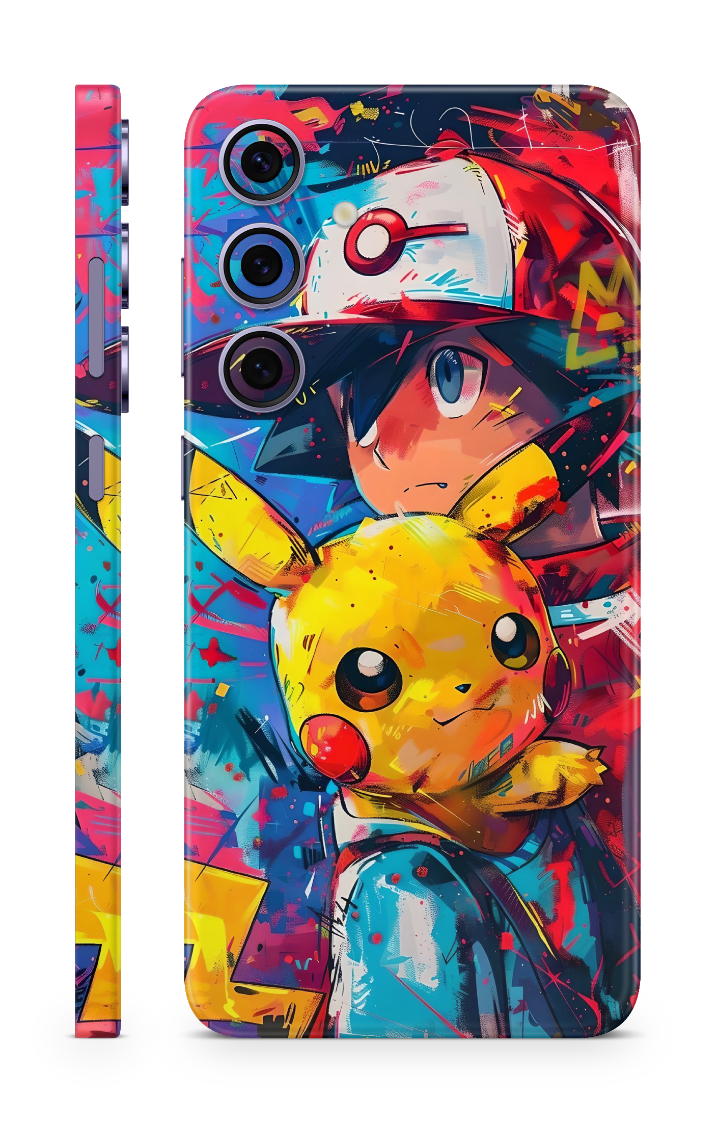 Pikachu Ash Mobile Skin