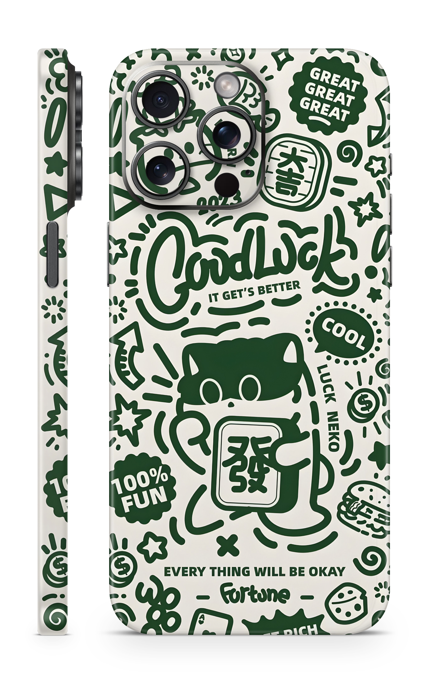 Goodluck (Everything will be okay) Mobile Skin