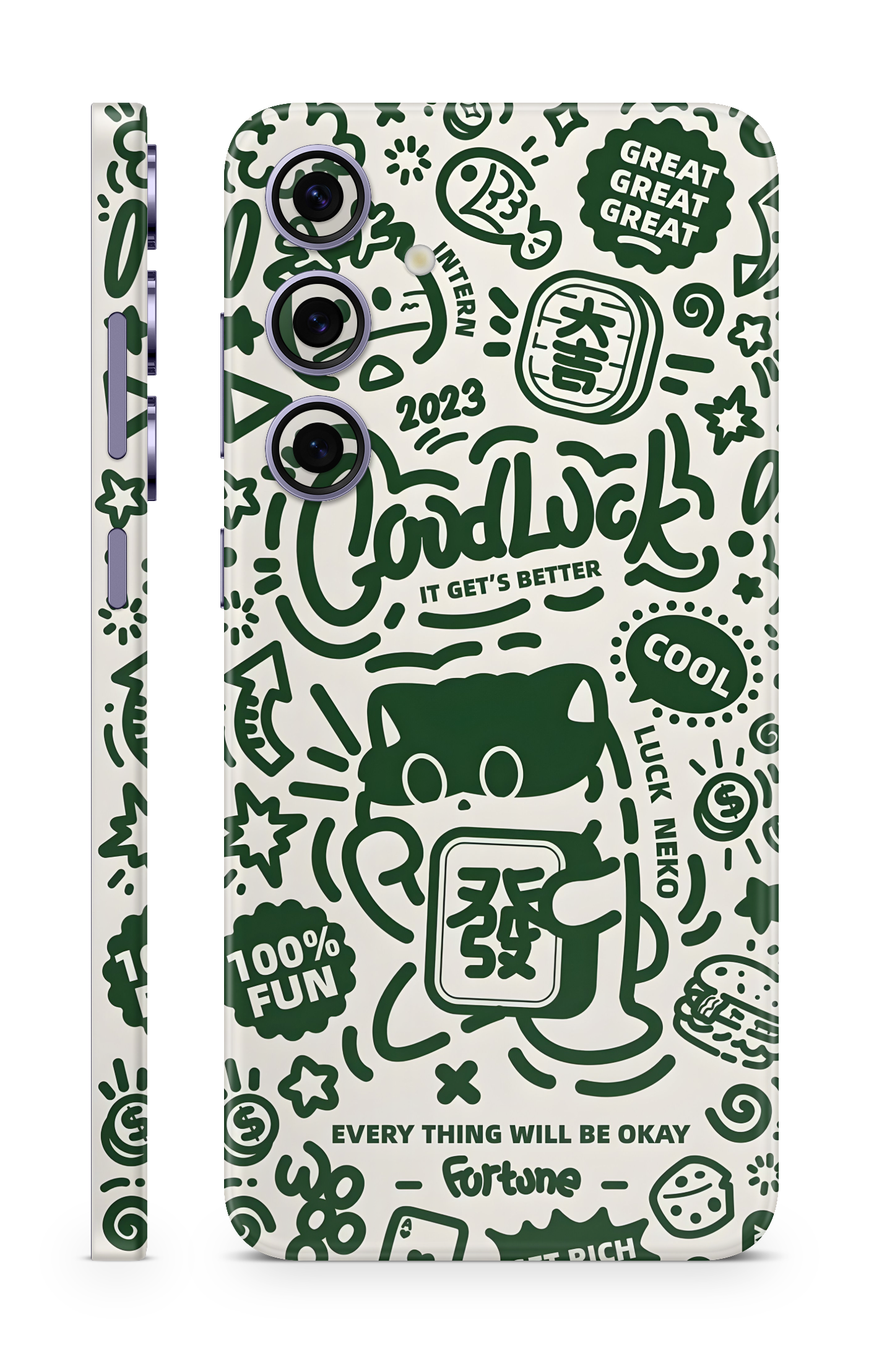 Goodluck (Everything will be okay) Mobile Skin