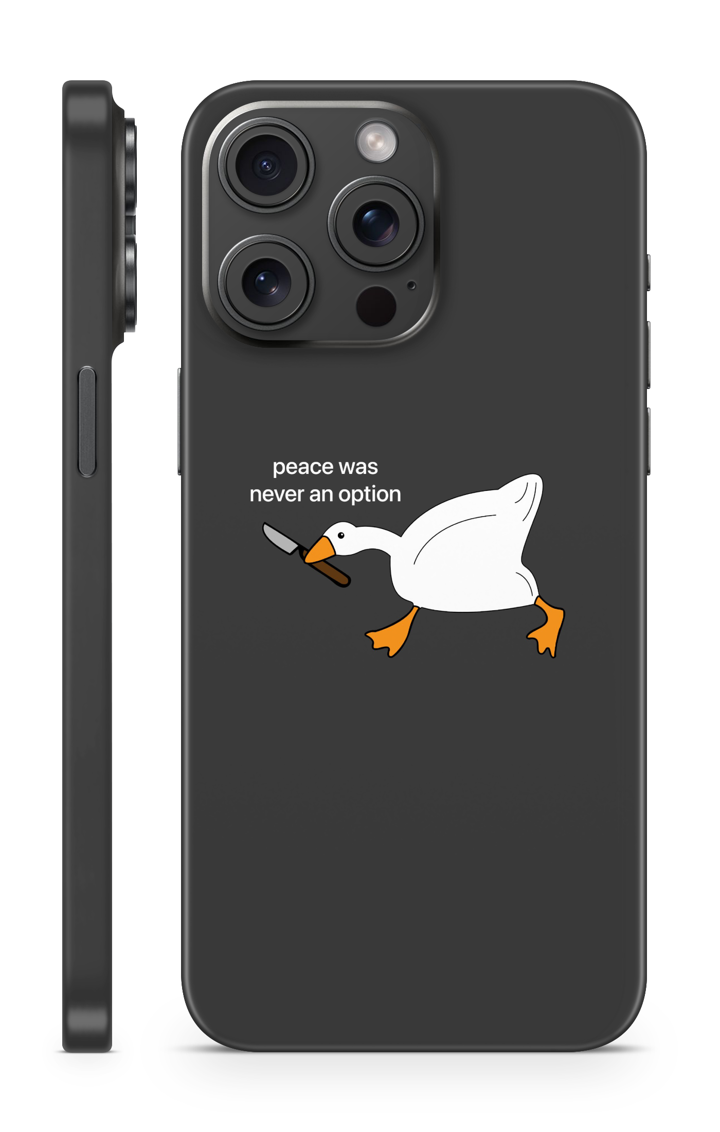 Peace was never an option Mobile Skin