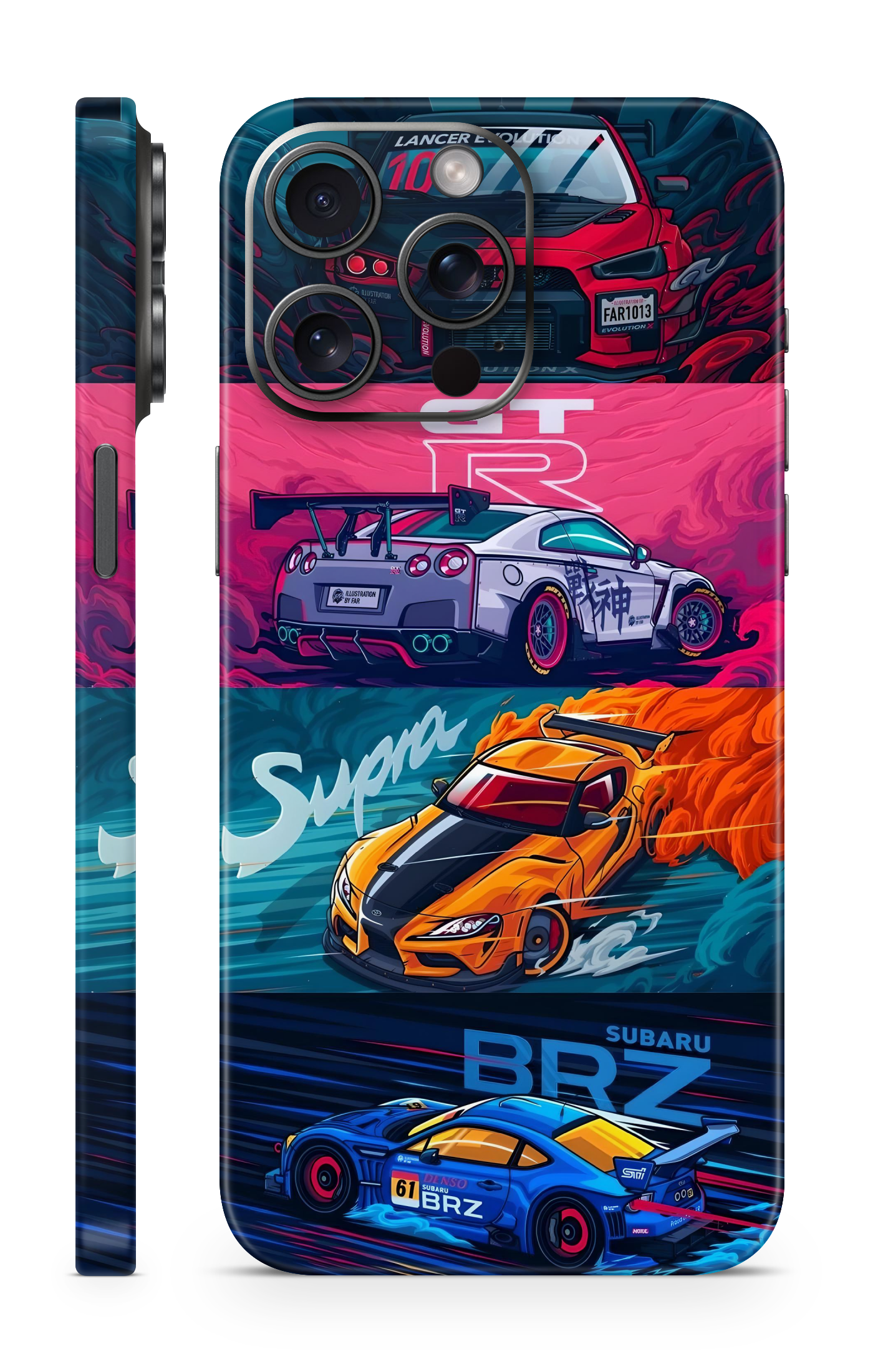 Sports Car Mobile Skin
