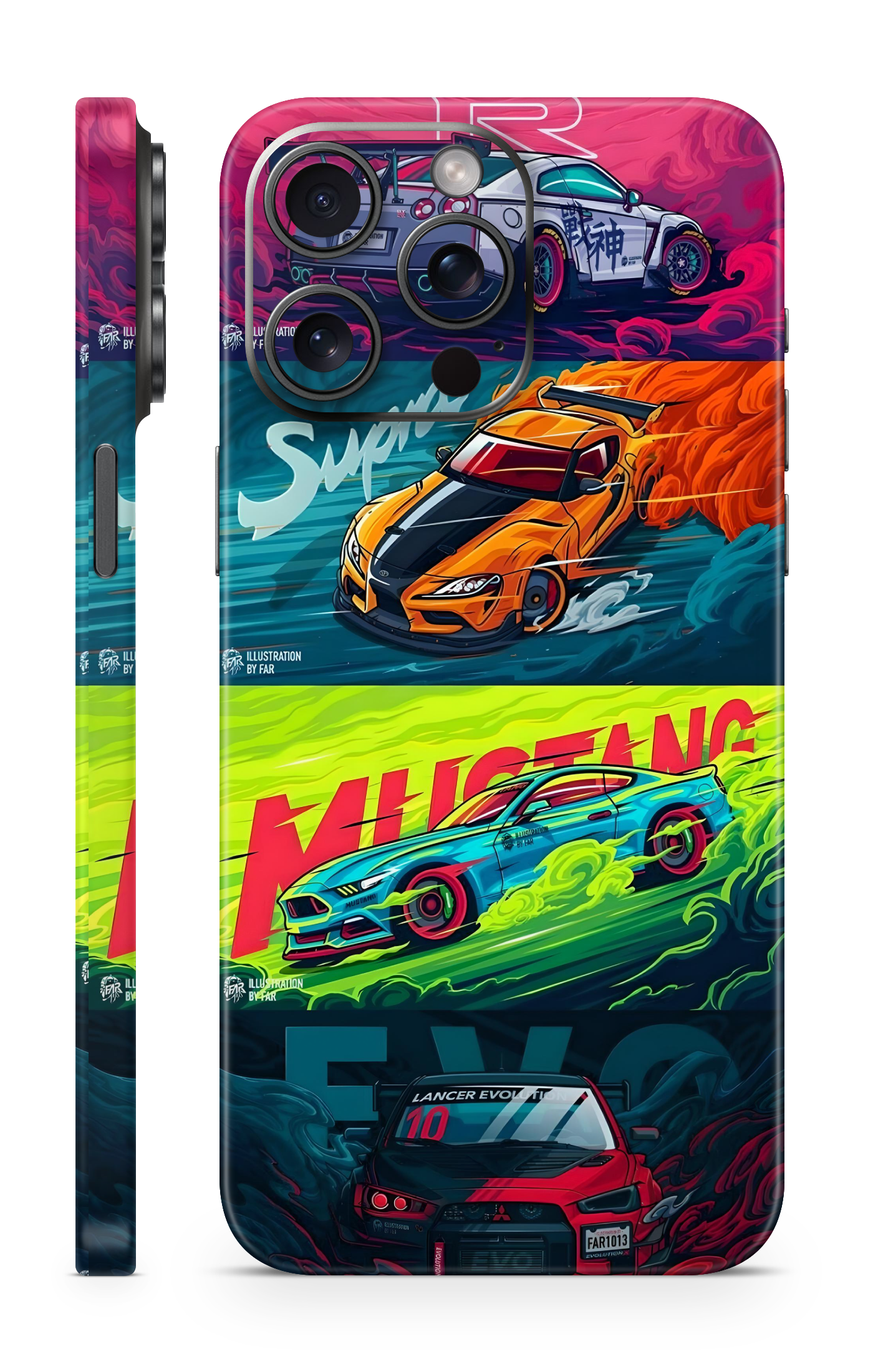 Sports Car Mobile Skin