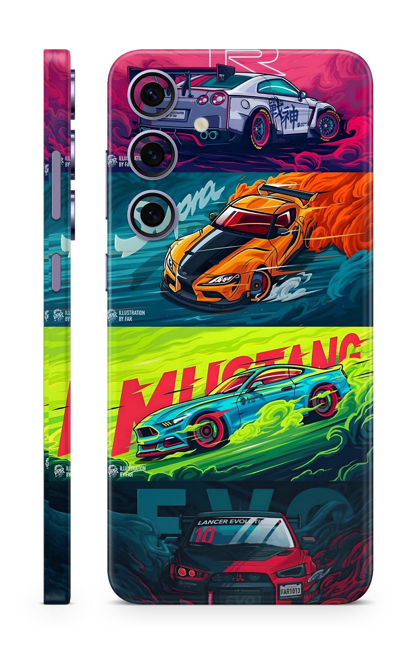 Sports Car Mobile Skin