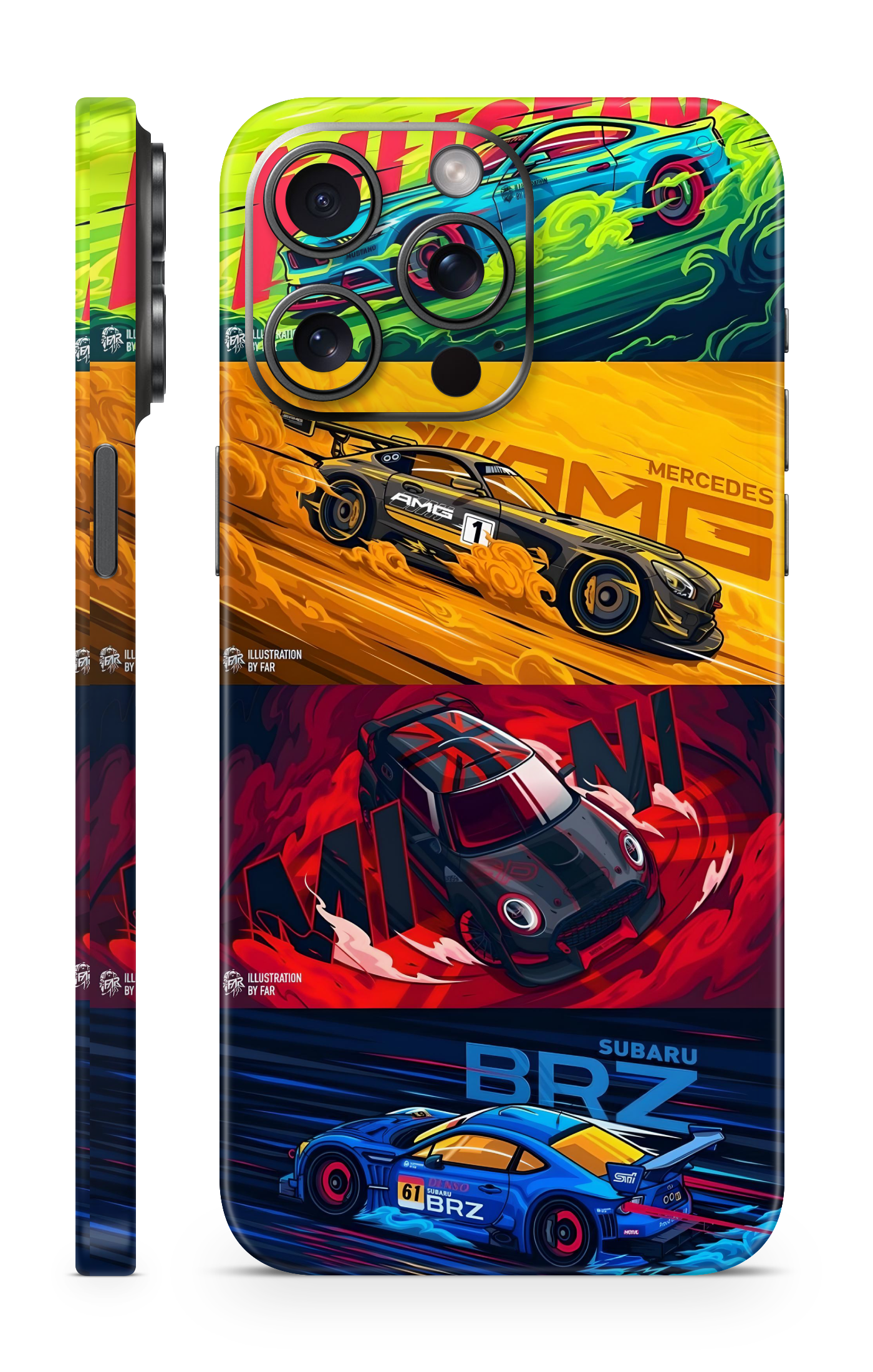 Sports Car Mobile Skin