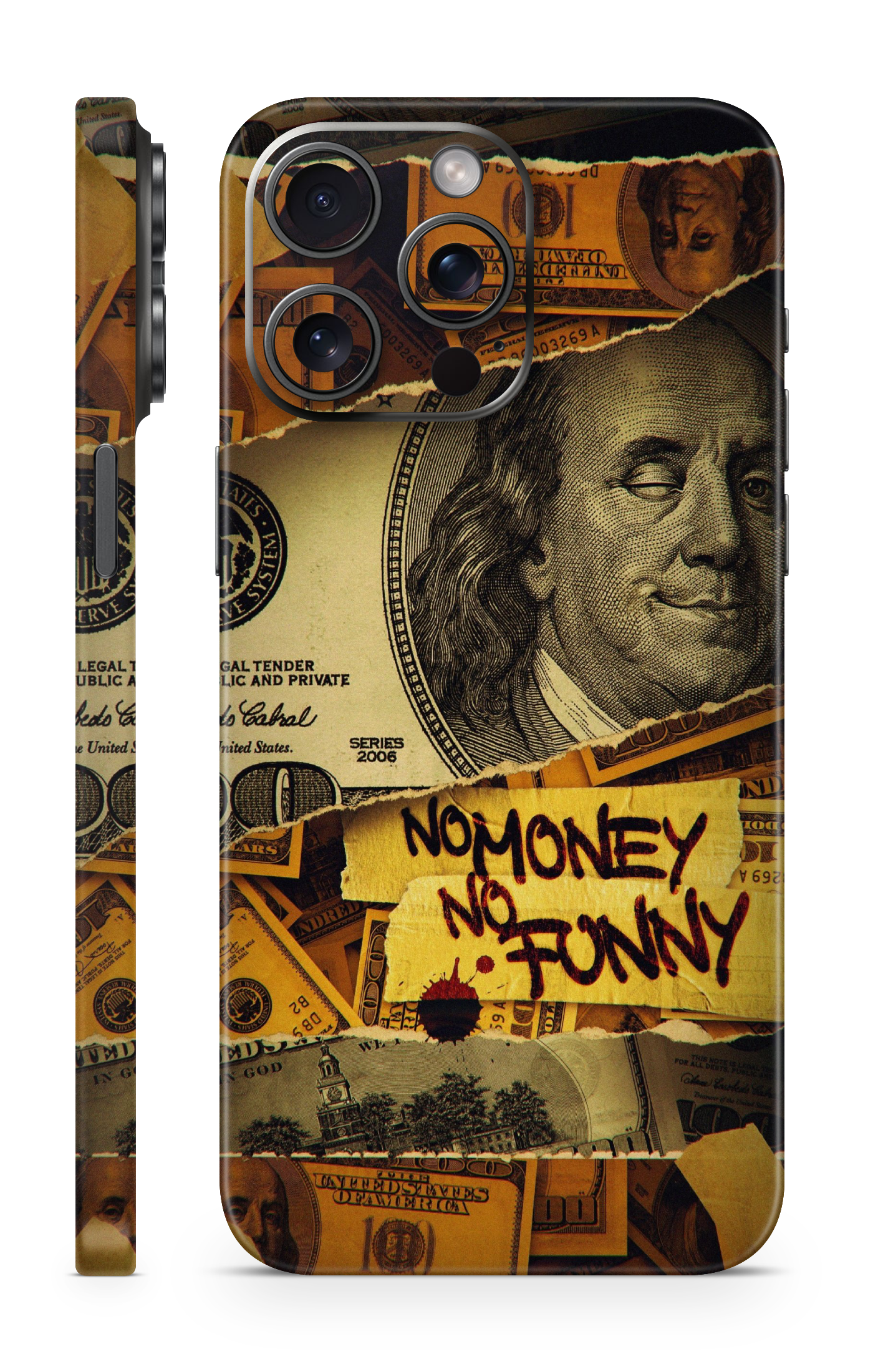 No Money No Funny Mobile Skin