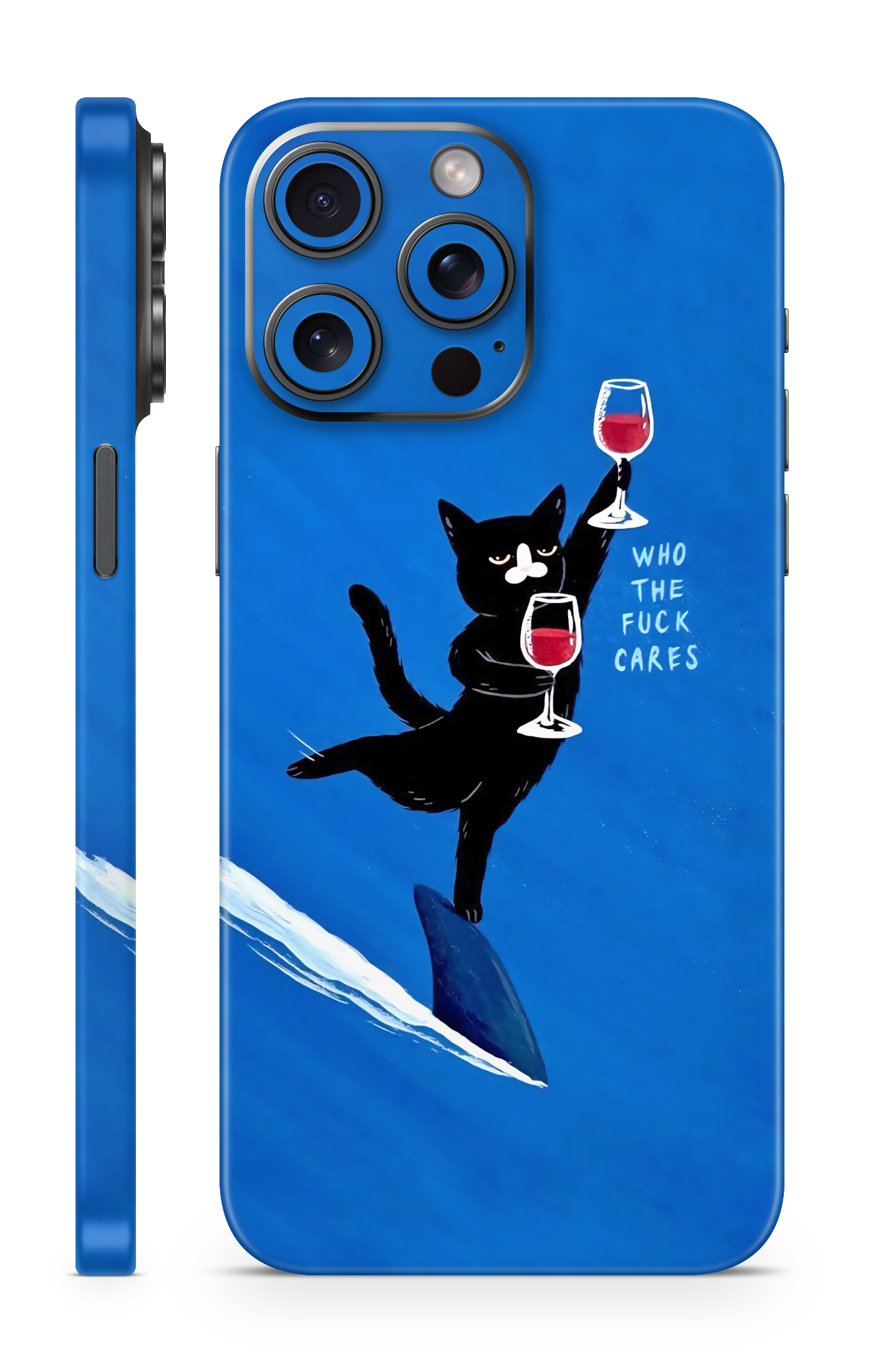 Who the F Cares Mobile Skin