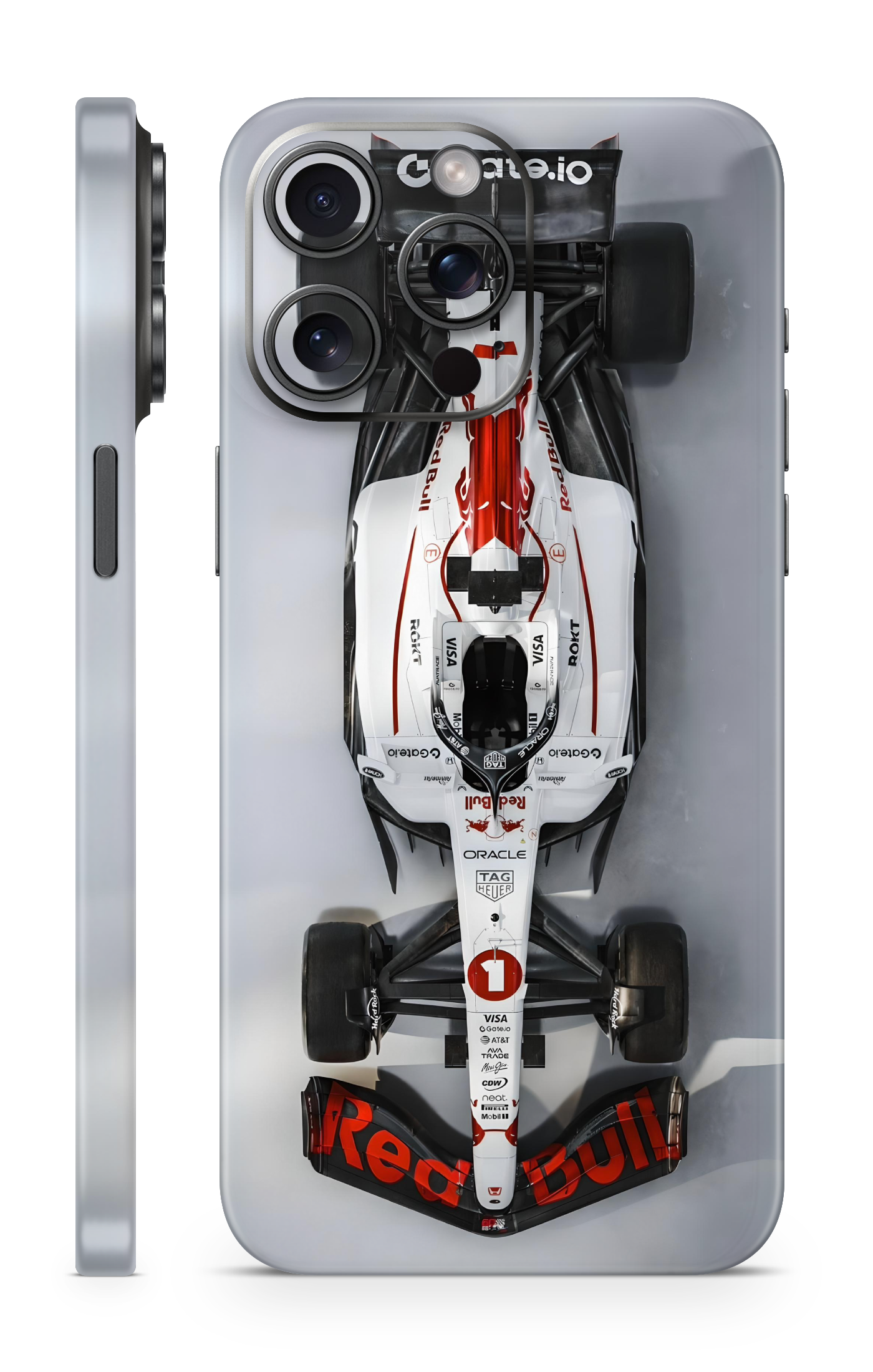 Red Bull Racing White Edition Mobile Skin – Special Livery