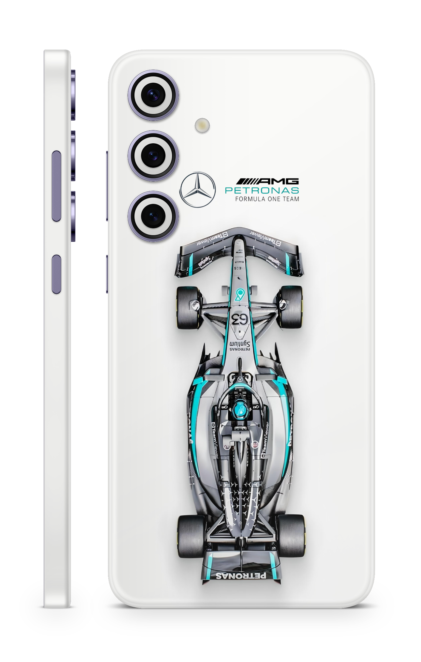 Mercedes AMG Petronas F1 Mobile Skin