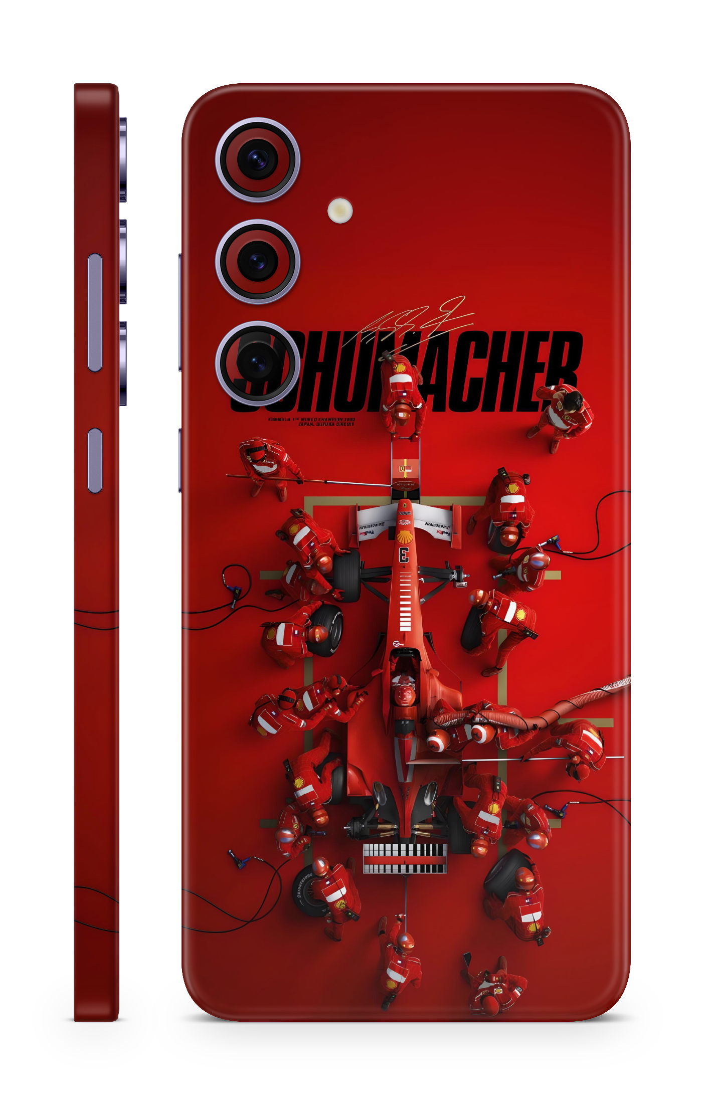 Ferrari Michael Schumacher F1 Mobile Skin