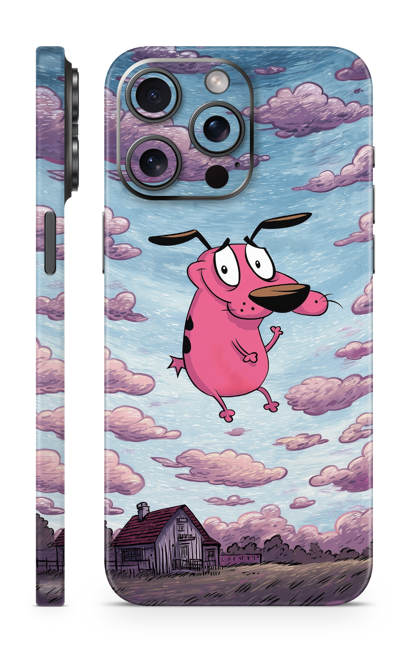 Courage The Cowardly Dog Mobile Skin
