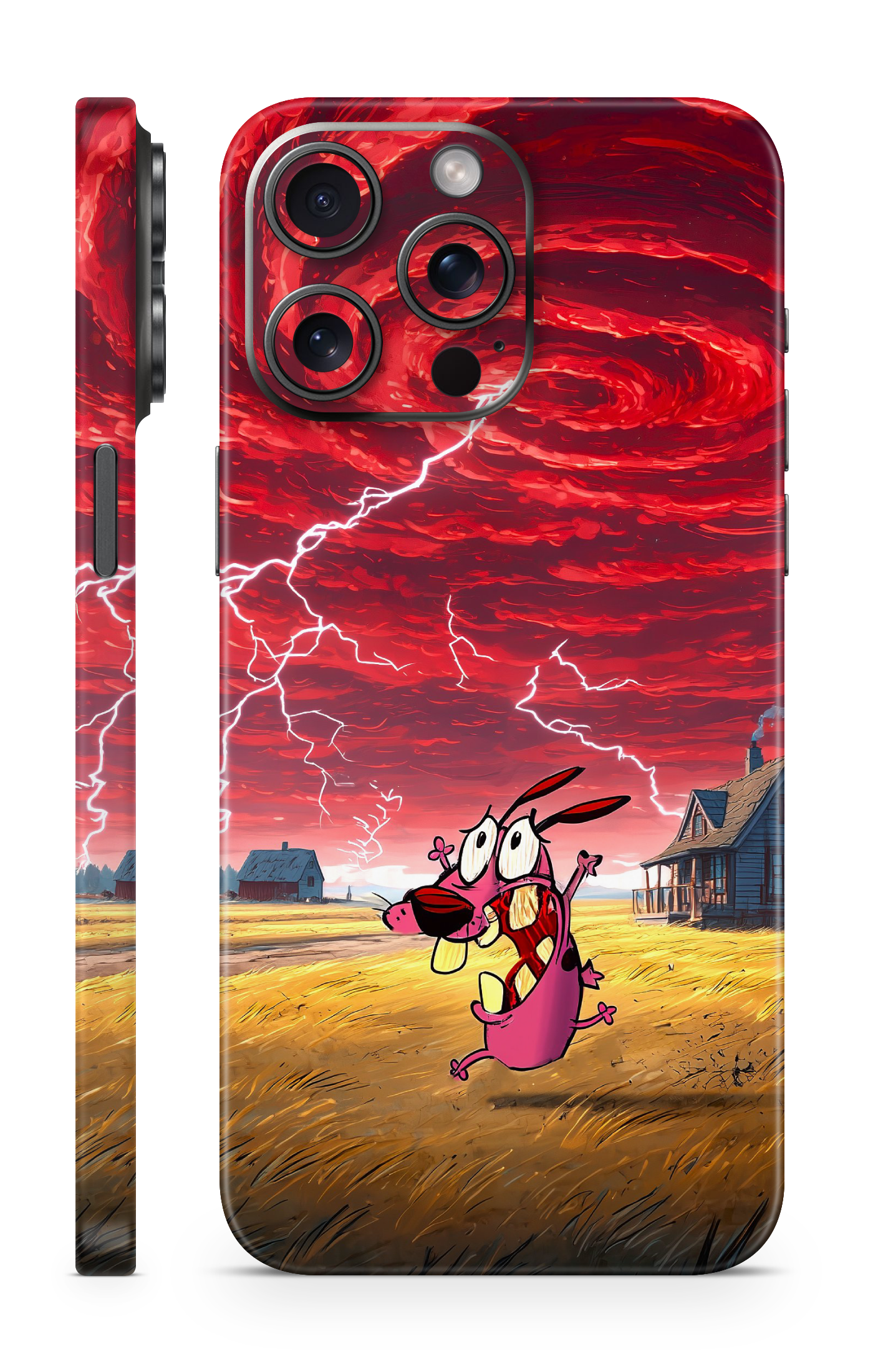 Courage The Cowardly Dog Mobile Skin