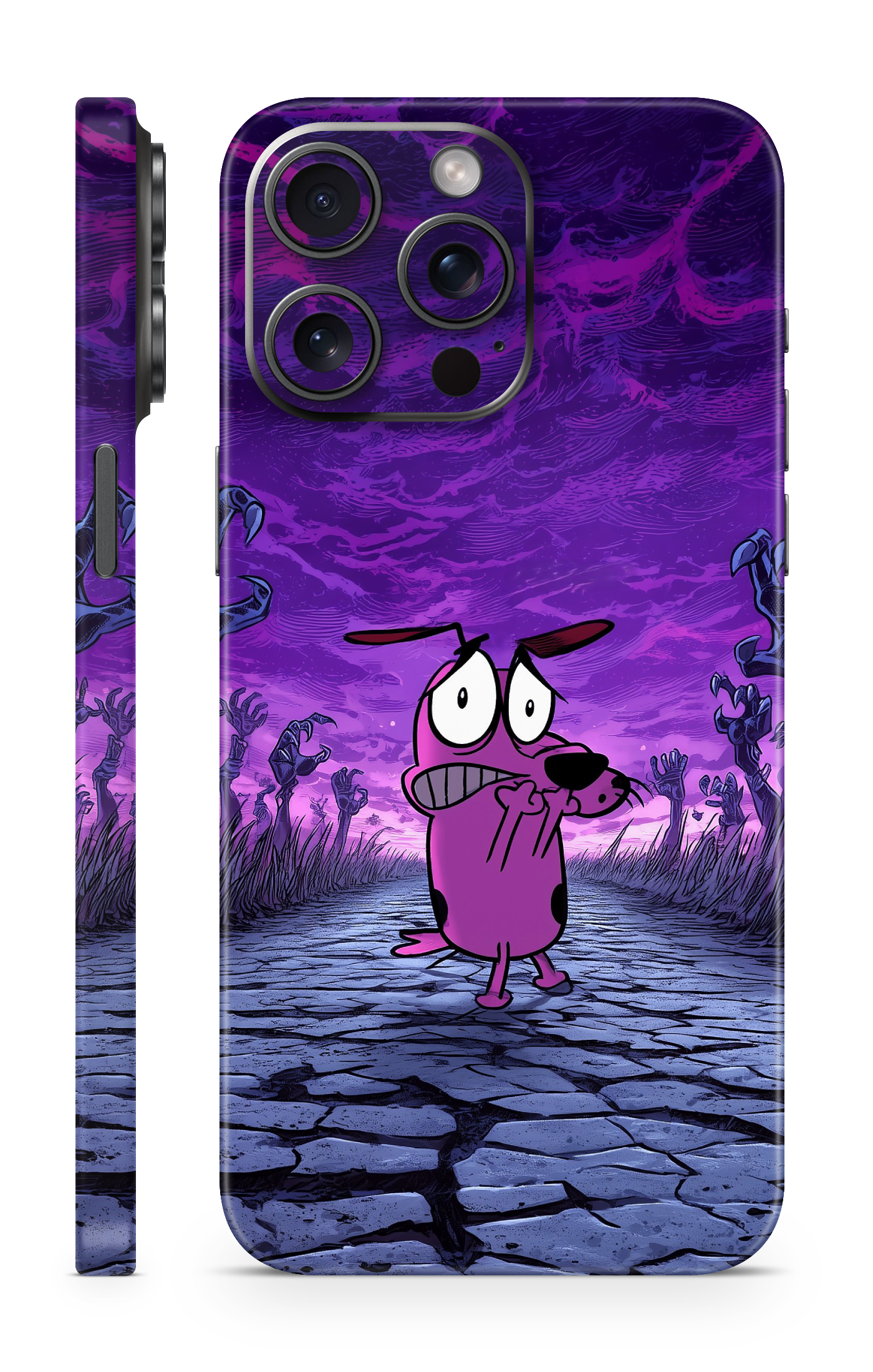 Courage The Cowardly Dog Mobile Skin
