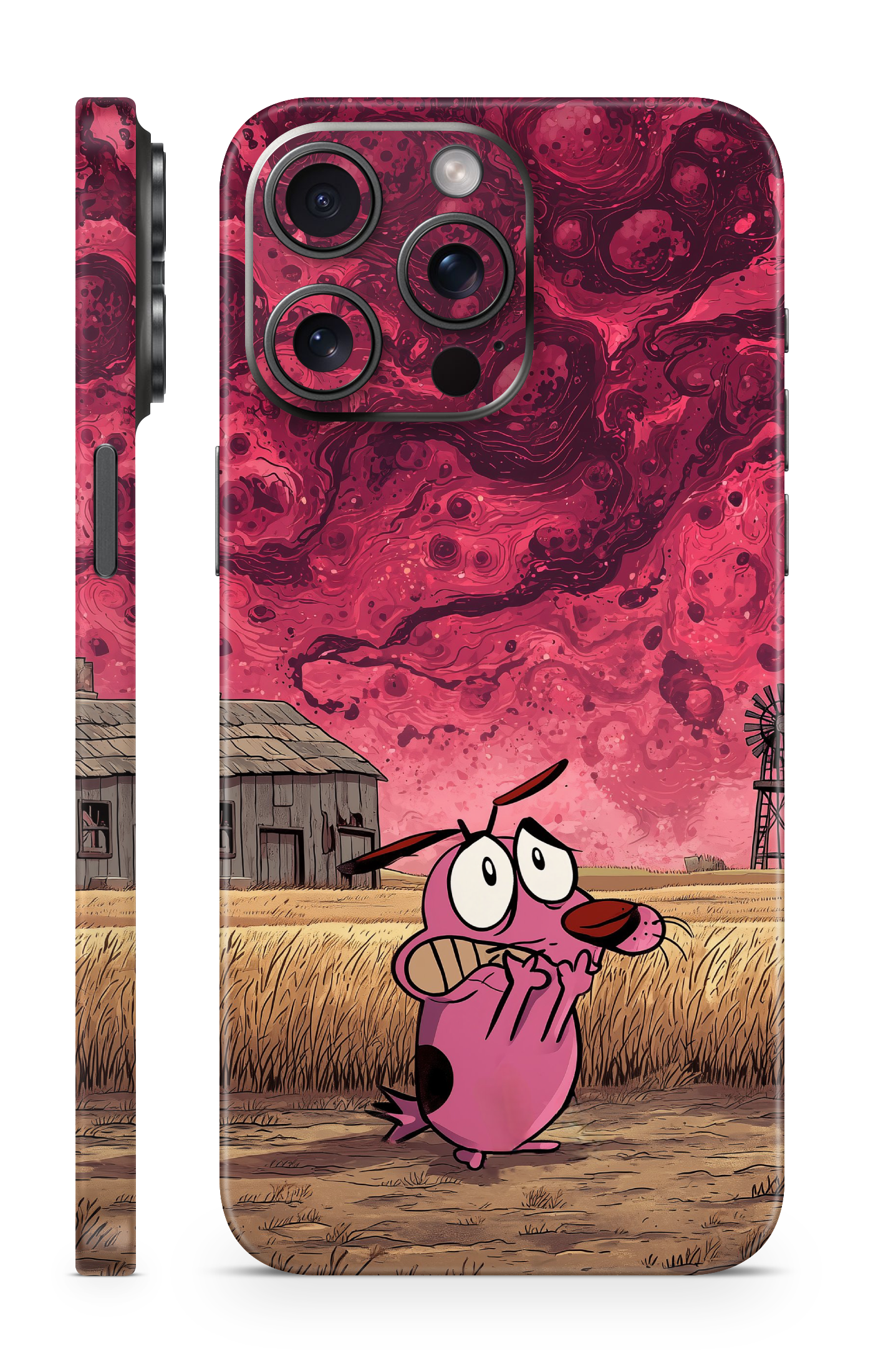 Courage The Cowardly Dog Mobile Skin